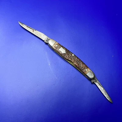 Vintage WESTERN 652 Pocket Knife BOULDER, CO. - Image 1 of 4