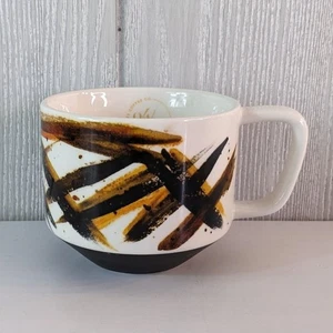 Tazza caffè Starbucks serie Artisan 2014 marrone design astratto usata in ottime condizioni - Foto 1 di 6