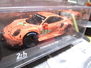 PORSCHE 911 - 991 RSR Le Mans Class Winner Pink Pig Sau #92 Altaya IXO SP 1:43 - Imagen 1 de 4