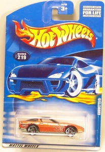 Hot Wheels 2001 #219 - Corvette - Wheel Variation 2 - Imagen 1 de 1