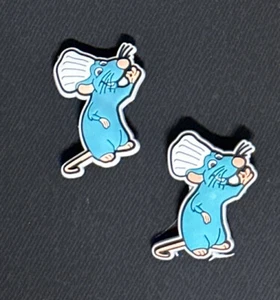 croc charms disney Pixar ratatouille 2pc New ! Read Description - Picture 1 of 1