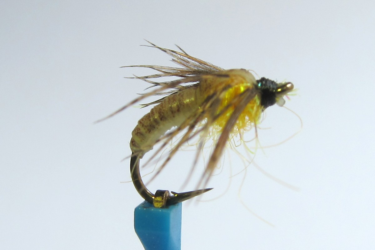Mouche de Peche Blob Suspender Yellow, Vente Mouches Artificielles Mouches Réservoir - La Boite à