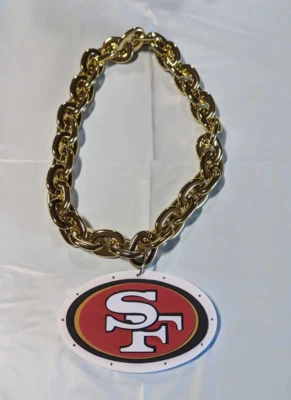 Cadena de ventilador de espuma de los San Francisco 49ers - ENCENDIDO - Equipo Foto 1 de 2