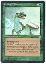 PYGMY ALLOSAURUS Ice Age MTG Card Single Green WOTC Magic:The Gathering RARE