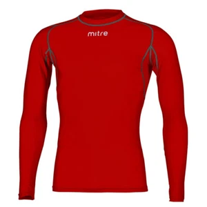 Mitre Neutron Base Layer Scarlet Compression LS Top Size XXL Mens Gym/Sportswear - Picture 1 of 3