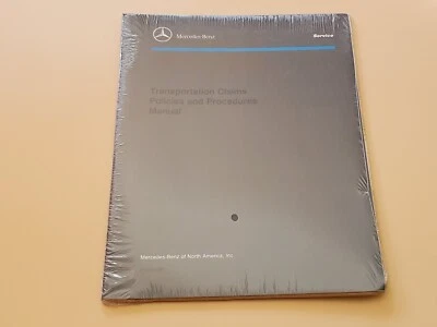 Manual de políticas y procedimientos de reclamaciones de transporte Mercedes Benz - Nuevo Foto 1 de 4