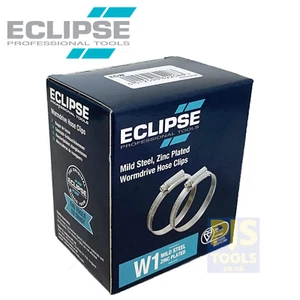 10 or 5 x Eclipse zinc plated jubilee type worm drive hose clips clamps - Picture 1 of 1