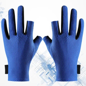 Sun Protection Gloves Men and Women Outdoor Sports Fishing Mittens - Picture 1 of 12