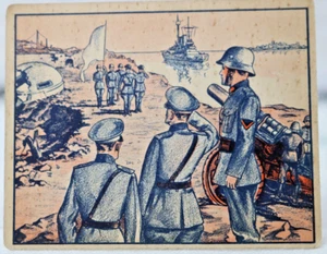 1939 War News Card #90 " Hela Peninsula Finally Surrenders " Gum, Inc - Picture 1 of 2