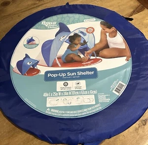 Sun Smart On The Go Pop Up Sun Shelter Shark for 6+ Months UPF 50+ New - Picture 1 of 5