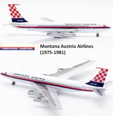 InFlight 1/200 IF701MONT0122B, Boeing 707-100 Montana Austria Airlines OE-IRA - Immagine 1 di 4