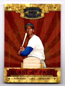 2004 Throwback Threads Blast From Past Material Bat Ernie Banks 244/250 A33 341