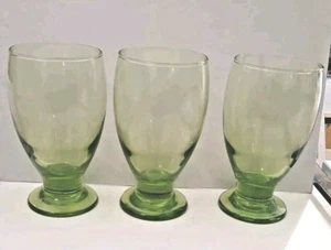 Cristar Copa limettengrüne Kelche mit Fuß - 3er Set - Bild 1 von 5