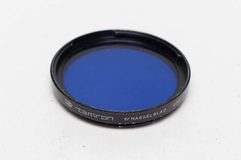 TAMRON Hasselblad B-50 80B COOLING BLUE Bayonet Lens Filter - Image 1 of 1
