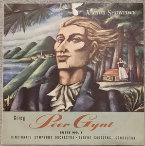 Grieg Peer Gynt Suite 1 - Victor Showpiece - Paper Cover Only - 2 record set - Picture 1 of 3