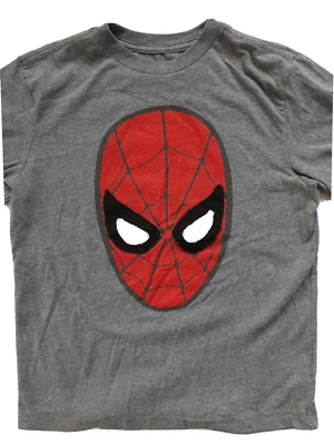 Old Navy Boys Spider-man T-Shirt Gray Short Sleeve Size Small - Image 1 of 4