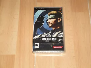 METAL GEAR SOLID PORTABLE OPS + PLUS DE KONAMI PARA LA SONY PSP NUEVO PRECINTADO - Imagen 1 de 2