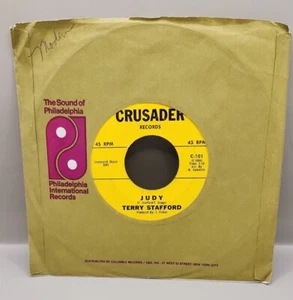 TERRY STAFFORD SUSPICION/ JUDY 1964 45 RPM RECORD  - Bild 1 von 4