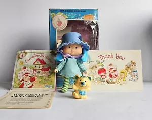 Vintage Strawberry Shortcake Puppe Blaubeer Muffin mit Käsekuchen Haustier 80er selten - Bild 1 von 21