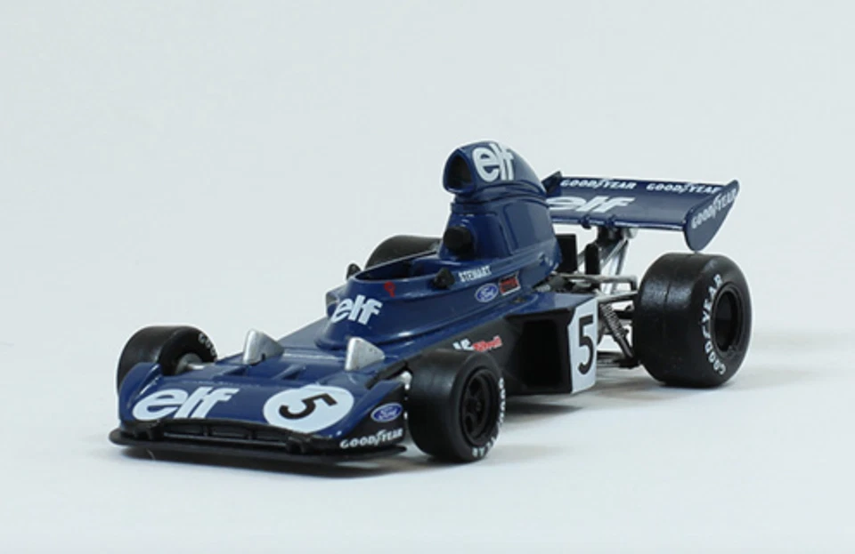 Tyrrell 006 1973 Jackie Stewart Formula 1 F1 Diecast Car Scale 1:43 + Magazine - Image 1 of 3