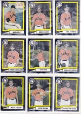 COMMON CARDS FROM 1988-89 AND 1989-90 BYN SETS $1.00 EACH BASEBALL PUERTO RICO