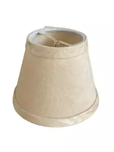 Vintage Damask Silk Mini Lamp Shade 4” Tall - Picture 1 of 4