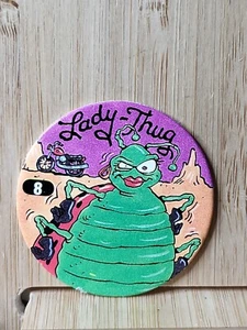 Official Slammer Jammer🏆1994 Pog Tazo #8 LADY-THUG🏆FREE POST - Picture 1 of 1