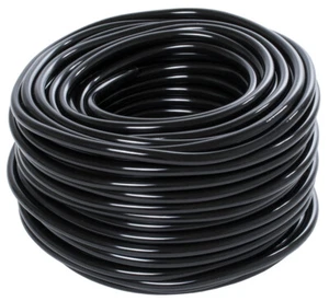 Hydrofarm 1/4" OD - .17" ID BLACK VINYL TUBING 100' Roll SAVE BAY HYDRO HGTB25 - Picture 1 of 5