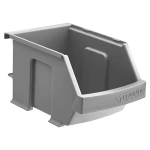 GLADIATOR GARAGE STORAGE BINS GearTrack Organizers Hook Container Cabinet 3 PACK - Picture 1 of 6