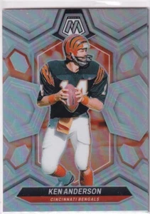 Panini Football NFL Mosaic 2024 No. 237 Ken Anderson Silver Prizm - Bild 1 von 2