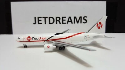 1/400 AEROUNION 墨西哥 BOEING 767-200 / 200ERF XA-LRC 2020 年代彩色航空玻璃 — 第 1/4 张图片