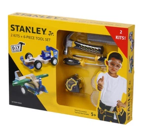 Gioco in legno kit 2 Giochi + Set Utensili Stanley Jr - Foto 1 di 5