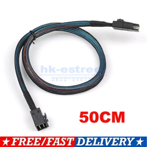 Internal HD Mini SAS SFF-8643 to Mini SAS SFF-8087 36Pin Data Cable US Stock - Picture 1 of 8