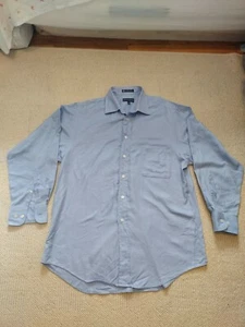 Camicia casual Grant Thomas blu uomo manica lunga con bottoni - uomo media - Foto 1 di 9