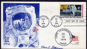 1969 Apollo 11 Man on the Moon (C76) - Putterman DUAL (10th Anniv) FDC TA828 - Picture 1 of 1