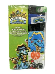 BOXER BOYS X3 - SKYLANDERS TALLA 4 - 3 PAQUETE DE ROPA INTERIOR CALZONCILLOS VIDEOJUEGOS - Imagen 1 de 1