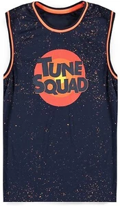 Difuzed Basketball-Shirt Herren Space Jam »Tune Squad« (schwarz) Trikot Tanktop - Picture 1 of 2