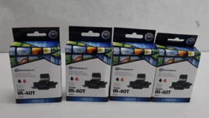 Dataproducts Typewriter Ribbon R1427 Replaces Casio IR-40T Black Red Pack Of 4 - Picture 1 of 5