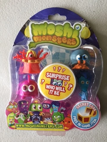 MOSHI MONSTERS SERIES 3 5-PACK BISTER NEW TOY Cover