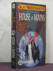 1st,signed by 2(auth,art),House of Moons 2:House of Moons by K D Wentworth (1995 - Picture 1 of 4