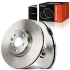 A-Premium 2x Front Brake Discs 324mm for Volvo XC60 I 156 2008-2017 31423305 New