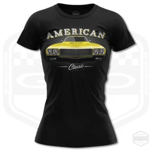 Women's 1970 Buick GS 455 American Luxury Car T-Shirt - Picture 1 of 19