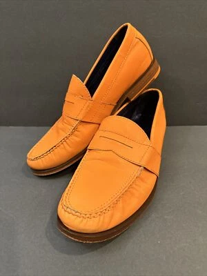 Cole Haan Monroe Penny Mocasines NikeAir Reflectante Naranja Vestido Informal Para Hombre-11 Foto 1 de 4