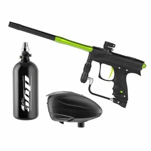 DYE Rize CZR Paintball Markierer Cal.68, black-lime Sparpaket inkl. Hopper und 0 - Bild 1 von 1