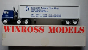 Kenneth Sagely Trucking Winross Diecast Truck & Trailer 1:64 042420DBT - Picture 1 of 1