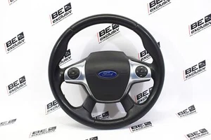Volante de cuero multifunción FORD Focus III DYB volante de cuero negro BM513600AD - Imagen 1 de 12