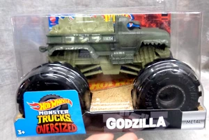 Hot Wheels MONSTER TRUCKS OVERSIZED 1:24 Metall ~ Godzilla ~ Brandneu! - Bild 1 von 6