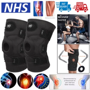 Knee Support Compression Sleeve Brace Patella Arthritis Pain Relief Gym Sport US - Picture 1 of 20