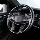 Universal Carbon Fiber Car Suv Steering Wheel Cover Left & Right Anti Slip Grip