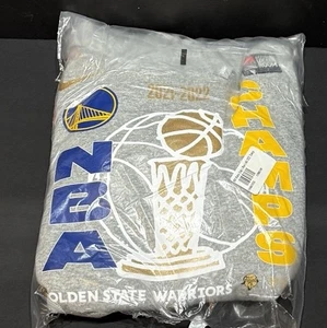 2022 NBA Finals Champions Warriors Gray Hoodie Large - Picture 1 of 2
